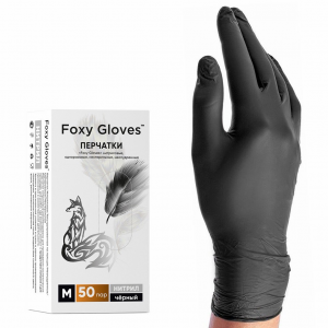 Перчатки нитриловые FOXY Gloves 3,5гр.